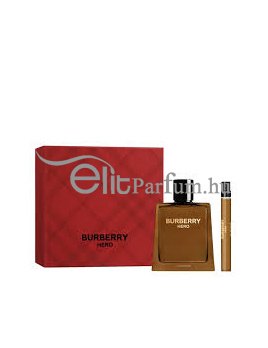 Burberry Hero férfi parfüm szett (eau de parfum) Edp 100ml+ 10ml