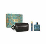 Versace Eros férfi parfüm szett (eau de toilette) Edt 100ml+Edt 10ml+Kozmetikai táska