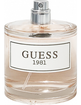 Guess 1981 női parfüm (eau de toilette) Edt 100ml teszter