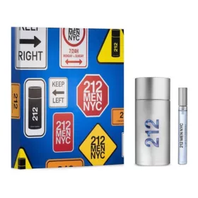   Carolina Herrera 212 men NYC férfi parfüm szett (eau de toilette) Edt 100+10ml