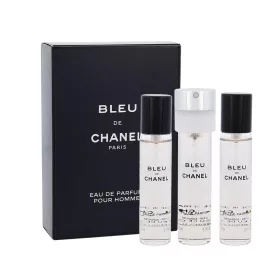   Chanel Bleu de Chanel pour Homme férfi parfüm (eau de toilette) Edt 3x20ml (luxus csomagolás - Twist and Spray)