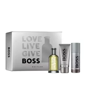   Hugo Boss Boss Bottled férfi parfüm szett (eau de toilette) Edt 100ml+150ml Dezodor+100ml Tusfürdő