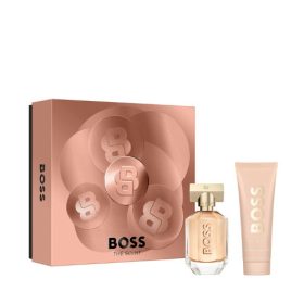   Hugo Boss The Scent for her női parfüm szett (eau de parfum) Edp 50ml+75ml Testápoló