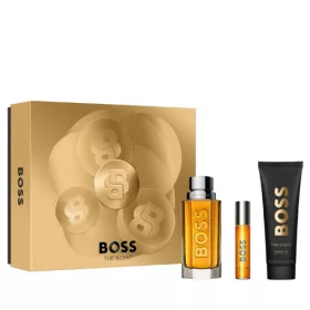   Hugo Boss Boss The Scent férfi parfüm szett (eau de toilette) Edt 100ml+10ml+100ml Tusfürdő
