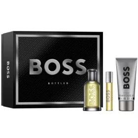   Hugo Boss Boss Bottled férfi parfüm szett (eau de toilette) Edt 100ml+10ml+100ml Tusfürdő