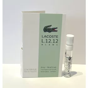 Lacoste L.12.12 Blanc eau Fraiche Edt 1,2ml