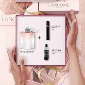   Lancome La Vie Est Belle női parfüm szett (eau de parfum) Edp 30ml+10ml szérum+2ml szempillaspirál