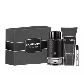   Mont Blanc Explorer férfi parfüm szett (eau de parfum) Edp 100ml+7,5ml+100ml Tusfürdő