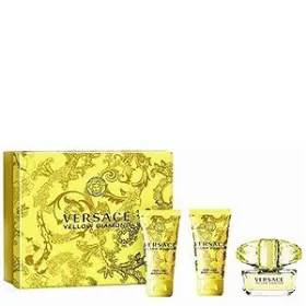   Versace Yellow Diamond női parfüm Set (Ajándék szett) (eau de toilette) edt 50ml + Bl 50ml + Sg 50ml