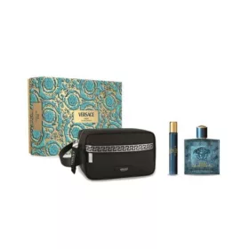   Versace Eros férfi parfüm szett (eau de toilette) Edt 100ml+Edt 10ml+Kozmetikai táska