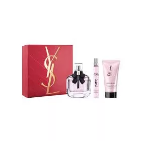   Yves Saint Laurent Mon Paris női parfüm szett (eau de parfum) Edp 90ml+10ml+50ml Testápoló